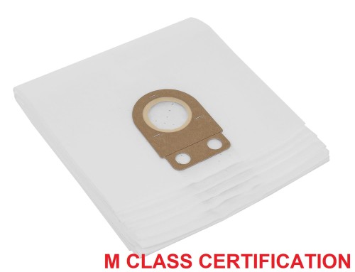 5x Dust bags for industrial vacuum cleaner Bosch GAS 25