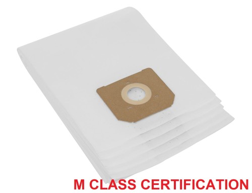 5x Dust bags for industrial vacuum cleaner NILFISK 302002892