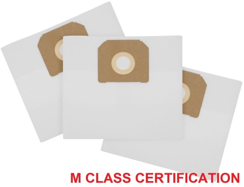 3x Dust bags for industrial vacuum cleaner Nilfisk Alto Attix 3 , IVB3, IVB30