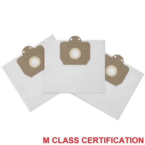 3x Dust bags for industrial vacuum cleaner WETROK 821