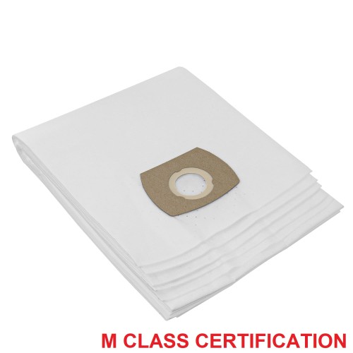 5 Sacs pour aspirateurs industriels NILFISK AERO 21-21 PC  (EU 107406601), AERO 26-01 PC X (EU 107406605),  AERO 26-21 PC (EU 107406606)