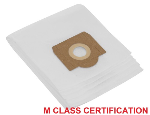 5 Sacs pour aspirateurs industriels Parkside PNTS 1250/9, PNTS 250, PNTS 23, INOX 1400