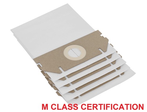 5 Sacs pour aspirateurs industriels  Metabo AS 18 L PC, 630173000 (M)